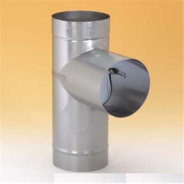 Integra Miltex Selkirk Corporation 821084 8 Inch Heat-fab Tee W/removable Take Off 316-alloy 21084 - main